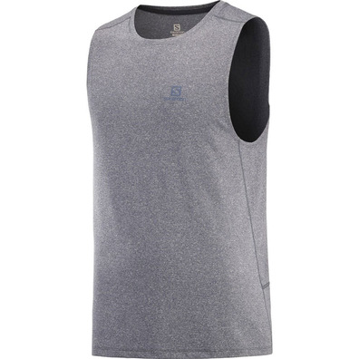 Camiseta Salomon Agile Tank M Gris