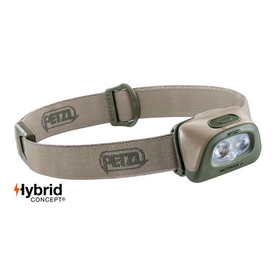 Frontal Petzl Tactikka + 350 Lumens Arena