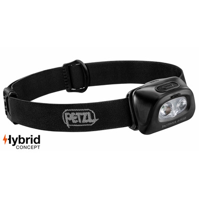 Frente Petzl Tactikka + RGB 350 lumens Preto