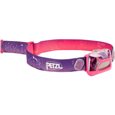 Frontal Petzl Tikkid rosa fúcsia