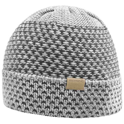 Chapéu Salomon Laura Beanie Preto / Branco