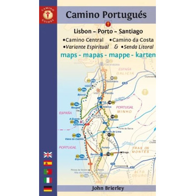 Mapas do Caminho Português - John Brierley