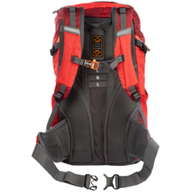 Mochila Elementerre Talca 50 L vermelho