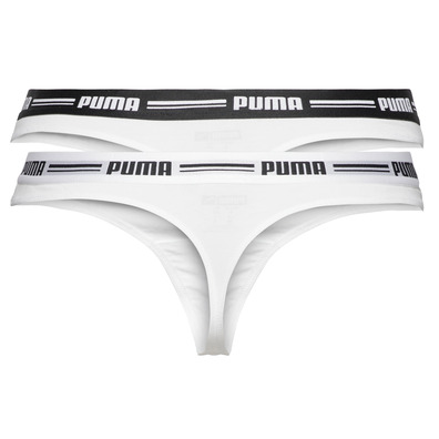 Pacote de 2 tangas Puma Brancas