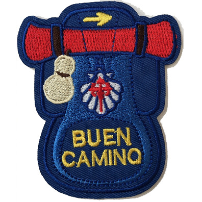 Patch bordado de mochila Buen Camino