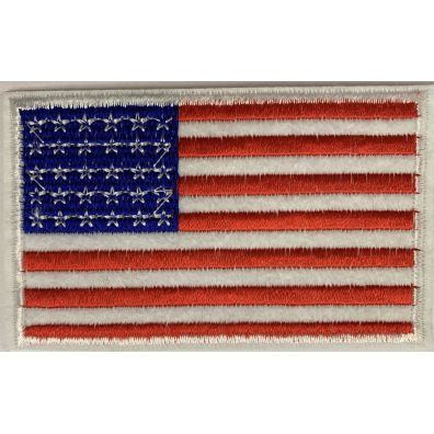 Patch bordado da bandeira dos Estados Unidos