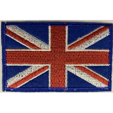 Patch bordado de tecido para bandeiras do Reino Unido