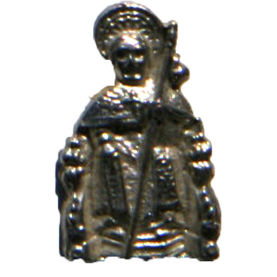 Alfinete de busto de metal Santiago Apostol