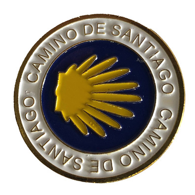 Pin grande estrela do Caminho de Santiago