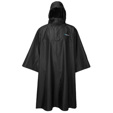 Poncho de luxo Trekmates Negro