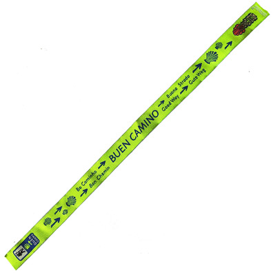 Pulseira Good Way Tecido Idiomas 01 Verde