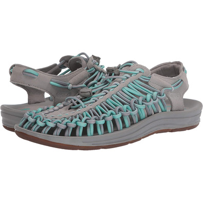 Sandalia Keen Uneek W Gray / Turquesa