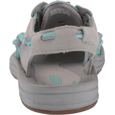 Sandalia Keen Uneek W Gray / Turquesa