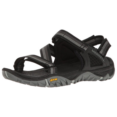 Sandalia Merrell All Out Blaze Web W Negro / Gris