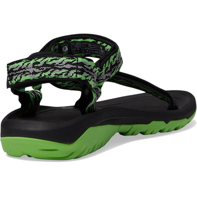 Sandália Teva Hurricane XLT2 Revive Preto/Verde