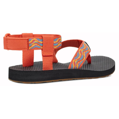 Sandália Teva Original Revive W Laranja/Azul