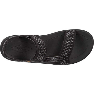 Sandália Teva Terra Float 2 Knit Evolve Black