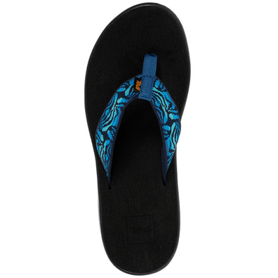 Teva Voya W Flip Sandal Blue