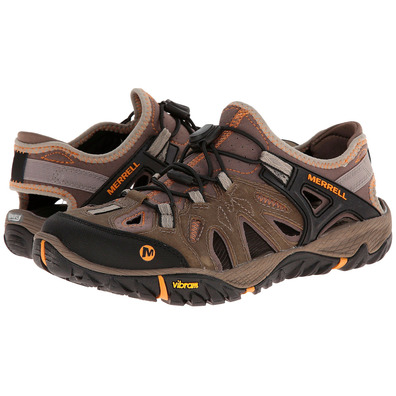 Merrell All Out Blaze Sieve Sandálias Marrom / Amarelo