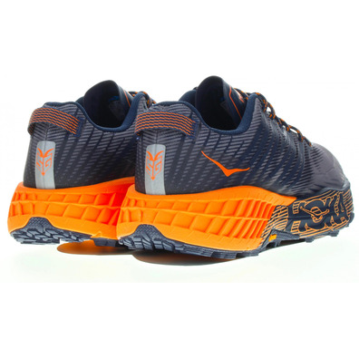 Hoka Speedgoat 4 Navy / Orange Shoe