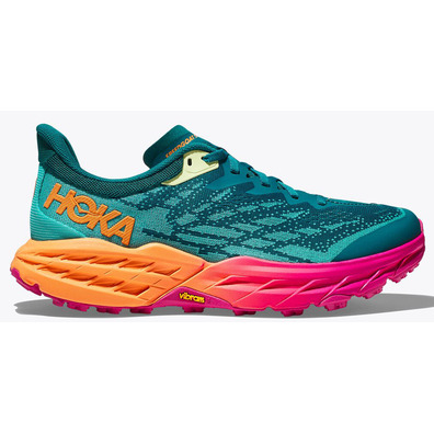 Sapato Hoka Speedgoat 5 Aquamarine/Fúcsia