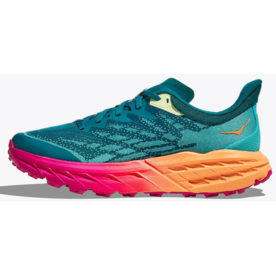 Sapato Hoka Speedgoat 5 Aquamarine/Fúcsia