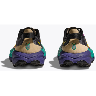 Sapato Hoka Speedgoat 6 cinza/verde/roxo