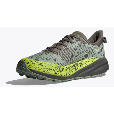 Sapato Hoka Speedgoat 6 GTX cinza/verde