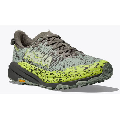 Sapato Hoka Speedgoat 6 GTX cinza/verde