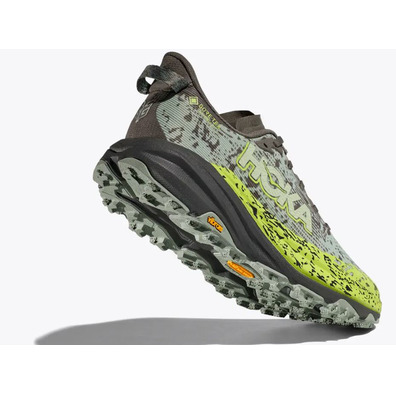 Sapato Hoka Speedgoat 6 GTX cinza/verde