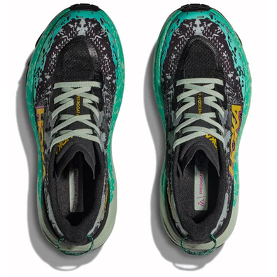 Sapato Hoka Speedgoat 6 W cinza/verde/amarelo