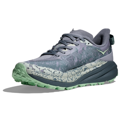 Tênis Hoka Speedgoat 6 W Verde/Lavanda