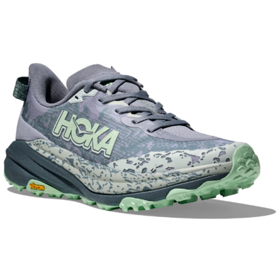 Tênis Hoka Speedgoat 6 W Verde/Lavanda