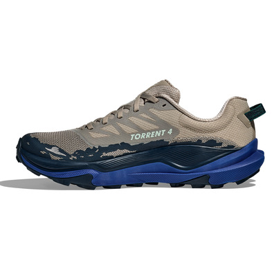 Sapato Hoka Torrent 4 Bege/Azul