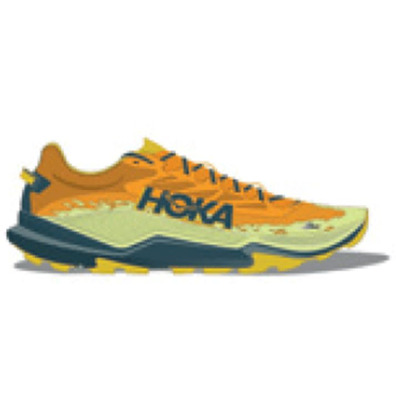 Tênis Hoka Torrent 4 Laranja/Amarelo