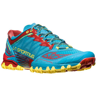 Sapatos La Sportiva Bushido Azul / Vermelho / Amarelo