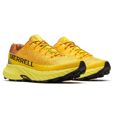 Sapato Merrell Agility Peak 5 amarelo