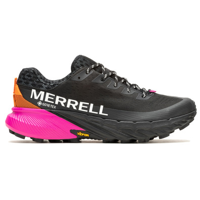 Sapato Merrell Agility Peak 5 GTX preto/rosa/laranja