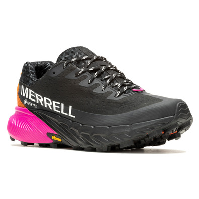 Sapato Merrell Agility Peak 5 GTX preto/rosa/laranja