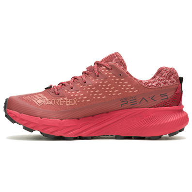 Sapato vermelho Merrell Agility Peak 5 GTX