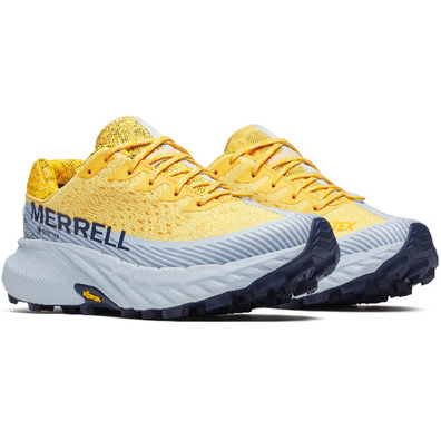 Sapato Merrell Agility Peak 5 Gtx W Amarelo/Cinza