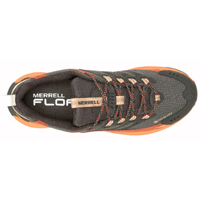 Tênis Merrell Moab Speed 2 GTX cinza/laranja