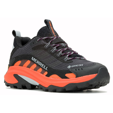 Merrell Moab Speed 2 GTX W Tênis Preto/Laranja