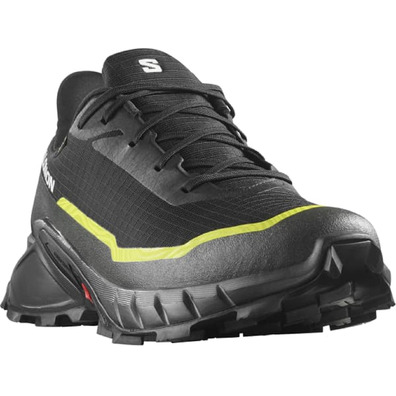 Sapato Salomon Alphacross 5 GTX preto/limão