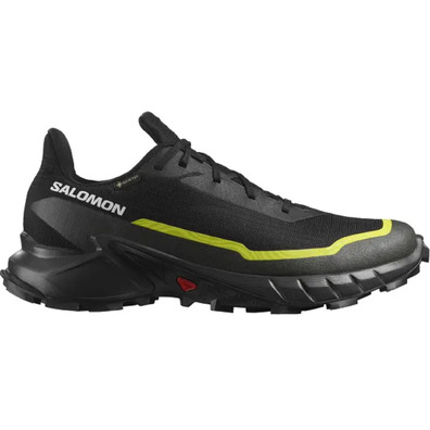 Sapato Salomon Alphacross 5 GTX preto/limão