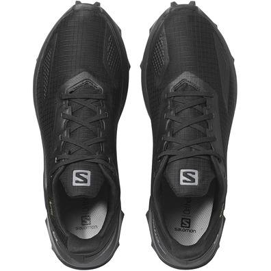 Sapato preto Salomon Alphacross Blast GTX