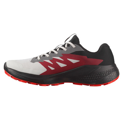 Tênis de corrida Salomon Alphaglide GTX cinza/vermelho/preto