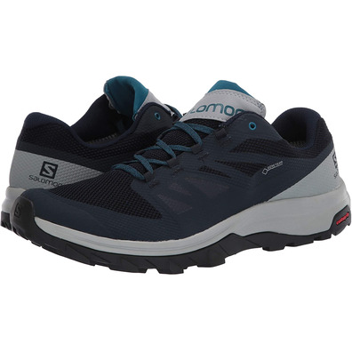 Sapato Salomon Outline GTX Azul Marinho