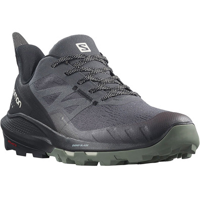 Sapato Salomon Outpulse Goretex Preto/Cinza