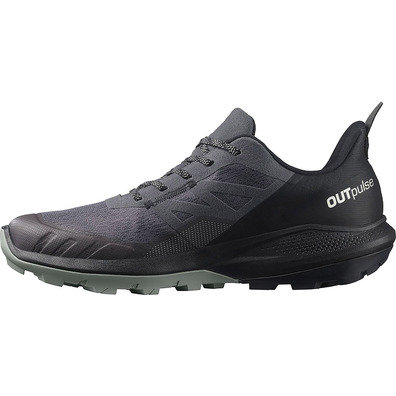 Sapato Salomon Outpulse Goretex Preto/Cinza